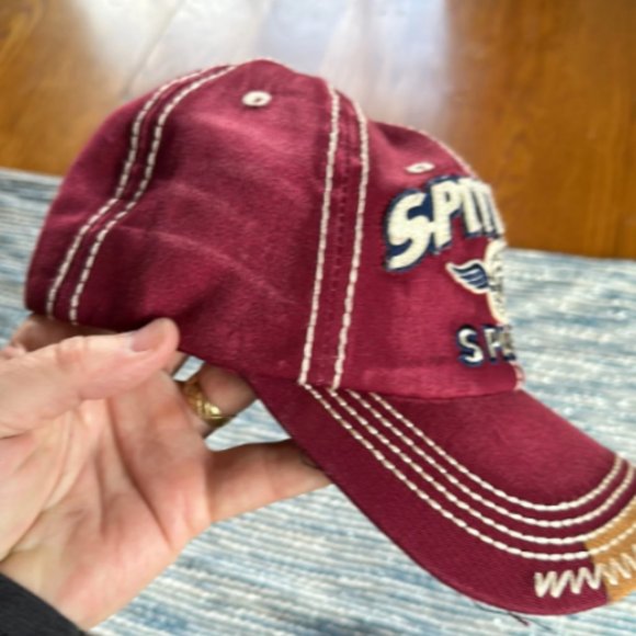Spitfire Spark Hat Cap, Fade Red, Embroidered, American Motor history 1932 NEW - Picture 8 of 10